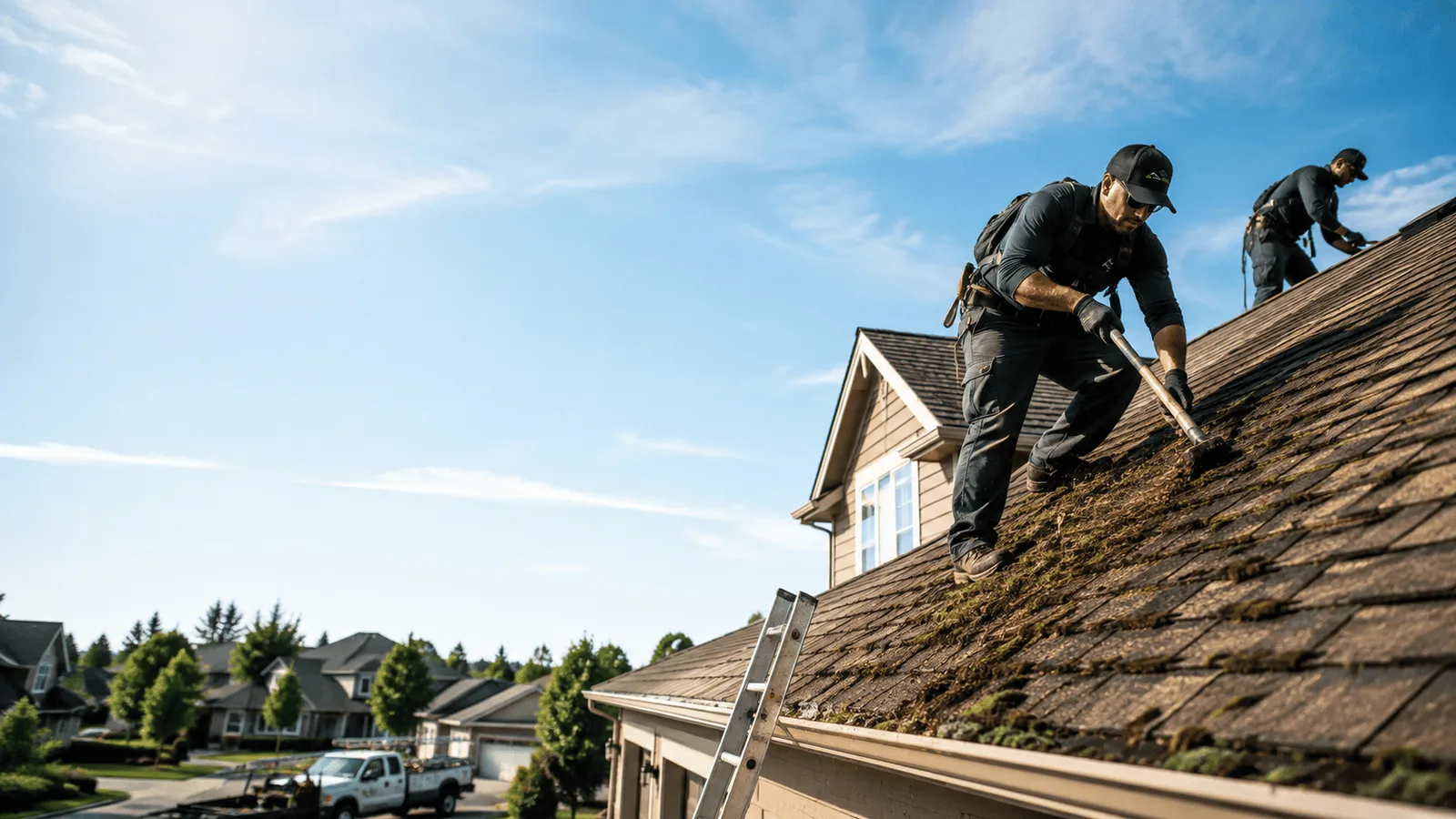 Roof Moss Removal in Red Jacket, WV near me